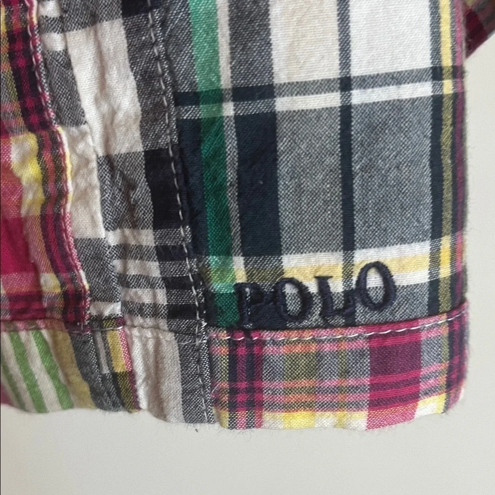 Ralph Lauren Multicolor Plaid Kids Casual Dress size 18 months